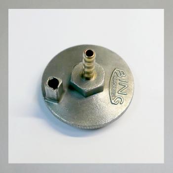 Preview: (48-951) Tupfer aus Blech für Bing Vergaser BMW 1 Zylinder und große alte Schwimmerkammern---Orig. NEU------Ausführung in schwarz---