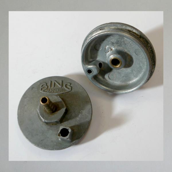 (32-600) Schwimmerkammer-Deckel für Bing Motorrad-Vergaser---gebraucht---