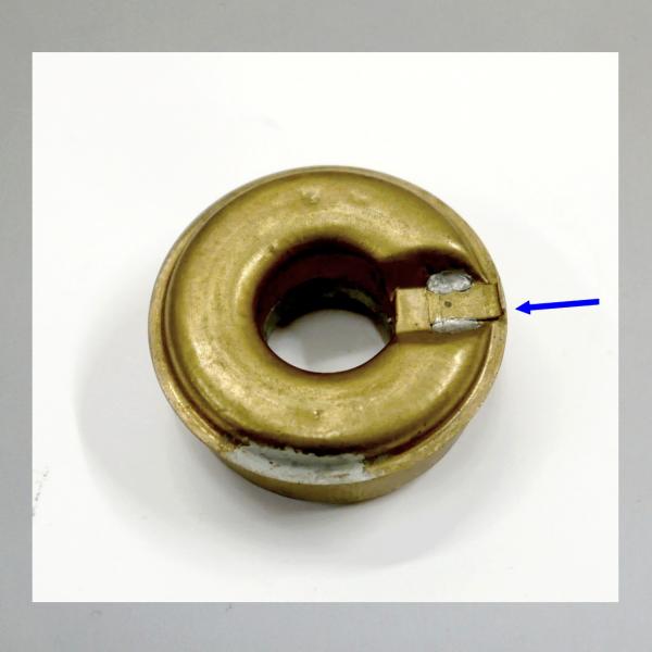 (35-210) S-Schwimmer, Ringschwimmer für Bing Moped- und Mofa-Vergaser, frühe Modelle.