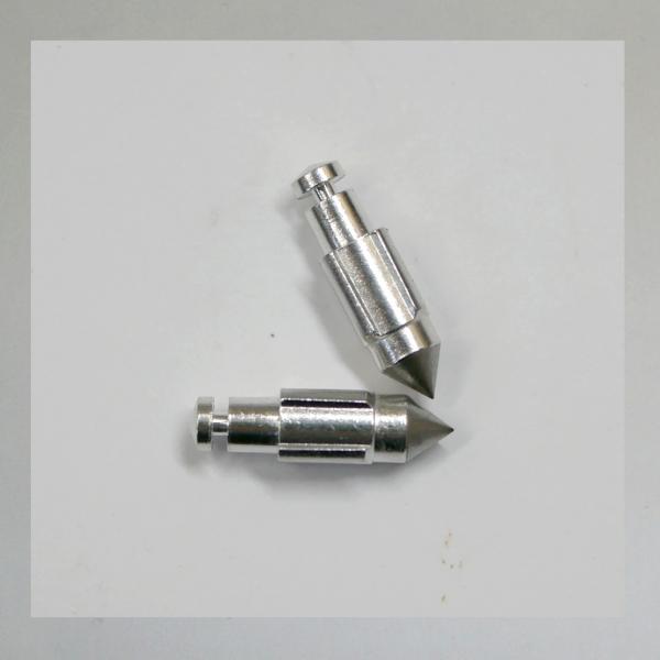(47-032) Schwimmernadel---für Bing Mofa, Moped- und Mokick-Vergaser - mit Gummispitze---Repro---