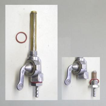Benzinhahn AW "Systemhahn": 2-Filterhahn---tankseitig G 1/4 Zoll