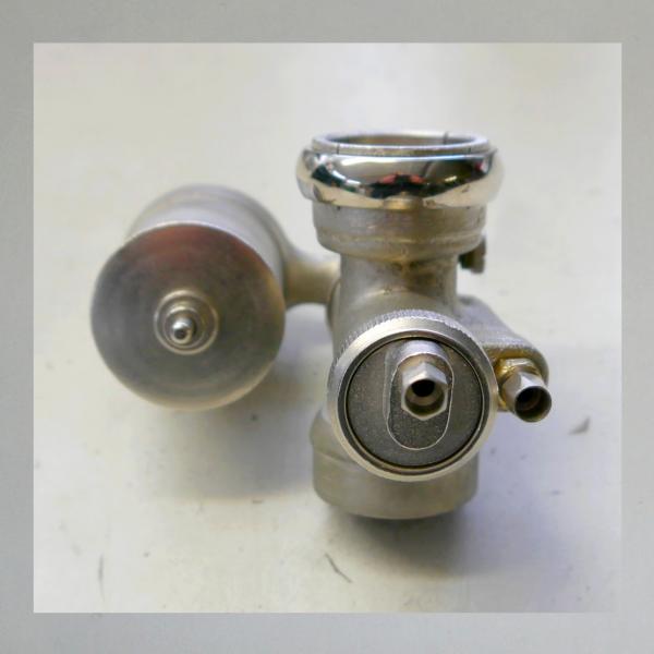 Musterbilder: Amac 30MDHY Vergaser, ca 1928-1929 (neu vernickelt)