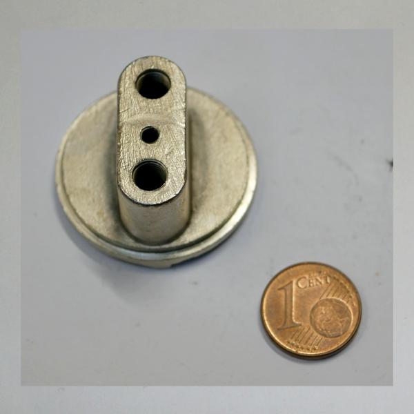 Deckelplatte (Zugdeckel: 1 Zug) gross, vernickelt---cable top, big, nickle plated, 1 cable