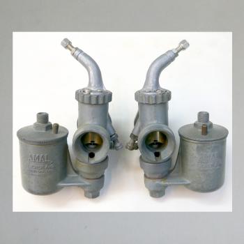 Amal Vergaser (M 75/423späte Ausführung) Satz BMW R 5 + R 51---original NEUE Vergaser