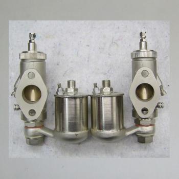 Amal Vergaser (6/432 SR + 6/432 SL) BMW R 5 SS - Messingvergaser (R5SS)  ((Auslieferung ab Mai 2026))