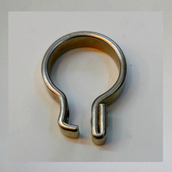 KR---Klemmring/ Schelle Amal---Innendurchmesser: 28mm mit Steg für Vergaser mit Nut===clamp 28mm with edge