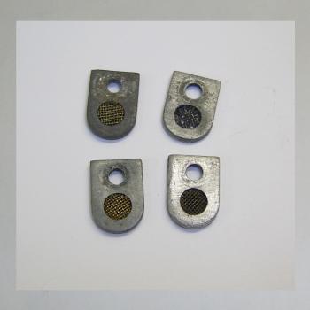 LLLF---Amal Filterplatte für die Leerlauf-Luftbohrung für BMW R5, R6, R51, R61, R66, R12, R5SS Zündapp KS500---Originalteil---
