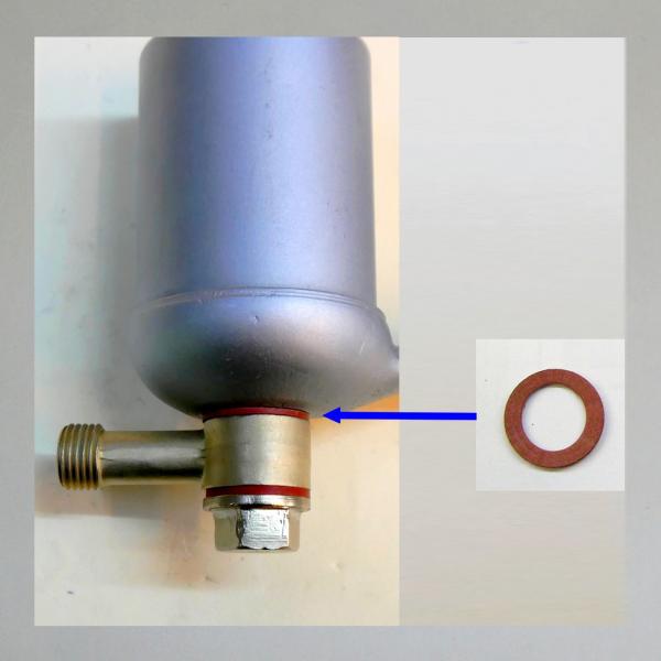 SADO---Amal Schwenkanschluss-Dichtung oben, zöllig für englische Vergaser
