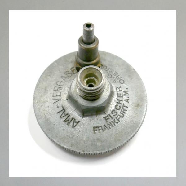 SKD---Amal Grosser Schwimmerkammer-Deckel, metrisches Gewinde, Zulauf von oben, Version DKW---Original NEU---