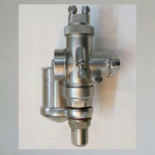 Amal Vergaser Zündapp K 800 (K800), Typ 4/431P-Flanschvergaser aus Messing (K800)---für Steckfilter---