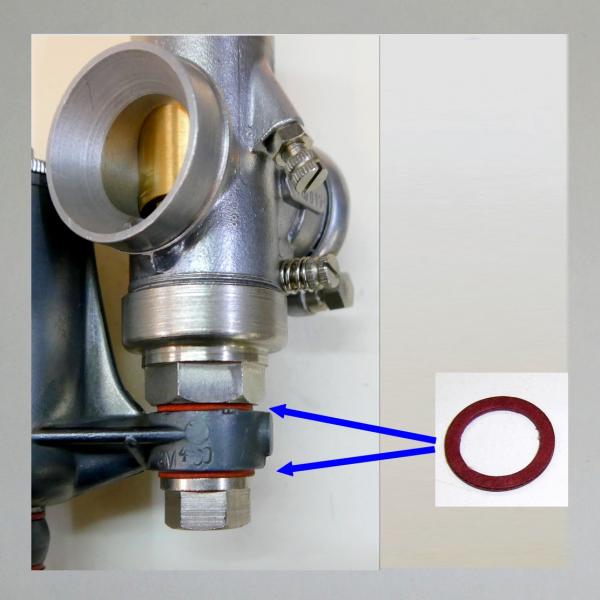ZSD---Zentralschrauben Dichtung Amal---Ausführung "weiches Material"---