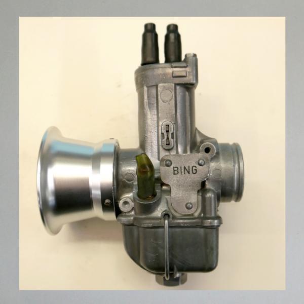 Sporttrichter/ Ansaugtrichter 45er Steckanschluss mit Klemmung---gedrehte Ausführung---