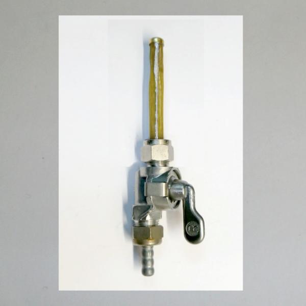 Benzinhahn AW-Frankfurter Modell M12x1---mit 2 Filtern und Reserve für Mopeds, Mofas, Mokicks usw---Originalhahn---
