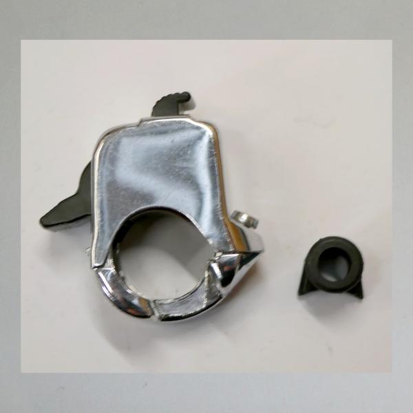 Hella Abblendschalter Typ 41/23 mit Hupenknopf, 50er bis 60er Jahre---Original neu---