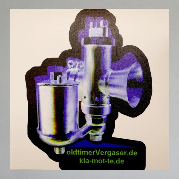 Aufkleber "Oldtimervergaser"---5 Stück---
