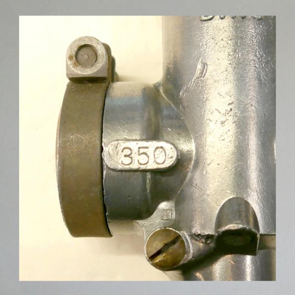 Bing Vergaser DKW NZ 350 Zivil und WH (Bing AJ 2/24) mit Stempelung "350"