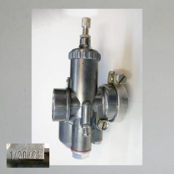 Leergehäuse mit passendem Gasschieber: Bing Vergaser DKW RT 125/2, Typ 1/20/25