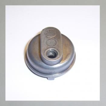 (20-050) Deckelplatte (1Zug) für Bing Vergaser mit 18mm, 20mm, 22mm Durchlass (Gebraucht) Gewinde M6x0,75