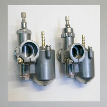 Bing Vergaser Satz ILO MG 125 Sport 1/17/11 und 1/16/40 Zweivergaseranlage komplett (MG125)