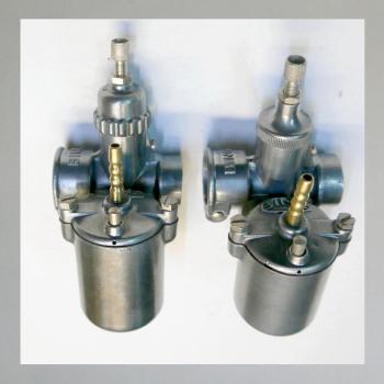 Bing Vergaser Satz ILO MG 125 Sport 1/17/11 und 1/16/40 Zweivergaseranlage komplett (MG125)