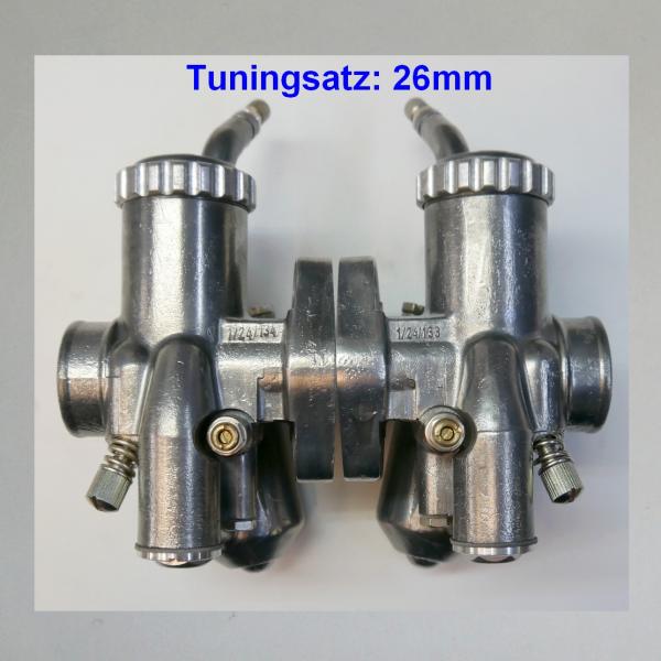 Bing Vergaser BMW R50, R60, R50/2, R60/2---Tuningsatz mit 26mm Durchlass