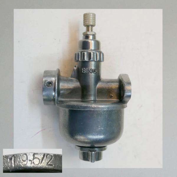 Bing Vergaser (1/9,5/2) für Rex Hilfsmotor FM34 Fahrzeuge (Ausführung mit Flansch) (FM 34)