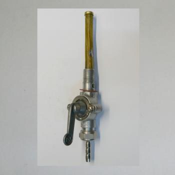 Everbest Benzinhahn mit 2 Filtern, Tankseitig G1/4 Zoll---Langgewinde