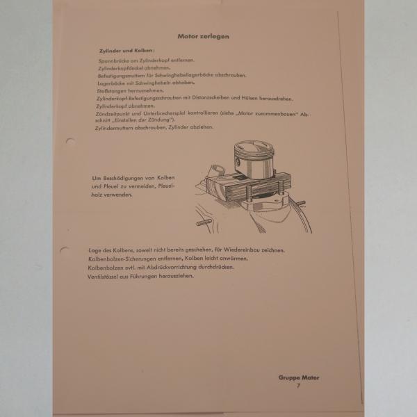 BMW - Instandsetzungsanleitung R 25, R 25/2, R 25/3, Kopie
