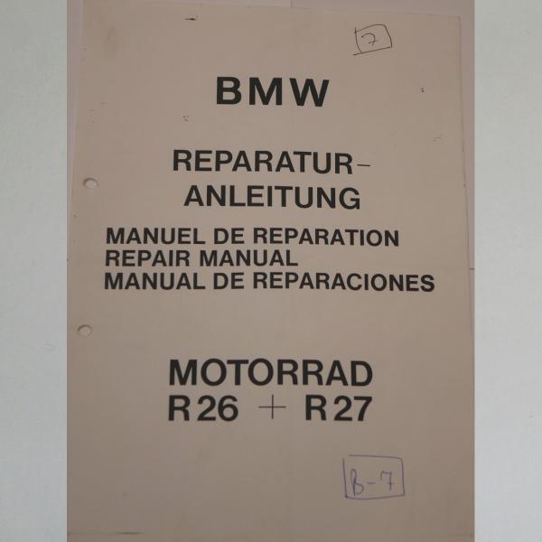 BMW - Reparaturanleitung R 26 und R 27, Kopie