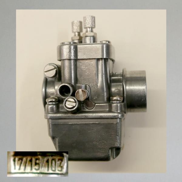 Bing Vergaser Typ 17/15/103 für Zündapp Hai 50, CS 50, GTS 50 WK und weitere