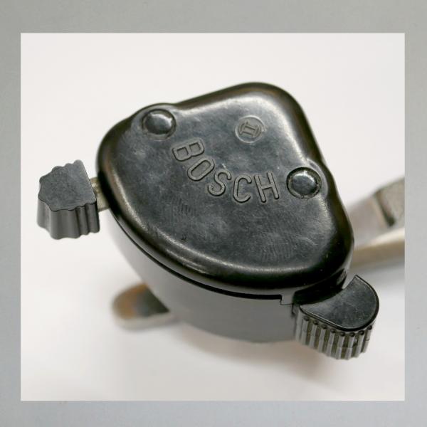 Abblendschalter, elektrisch, mit Hupenknopf von BOSCH, 30er-40er Jahre---Orig. & neuwertig---