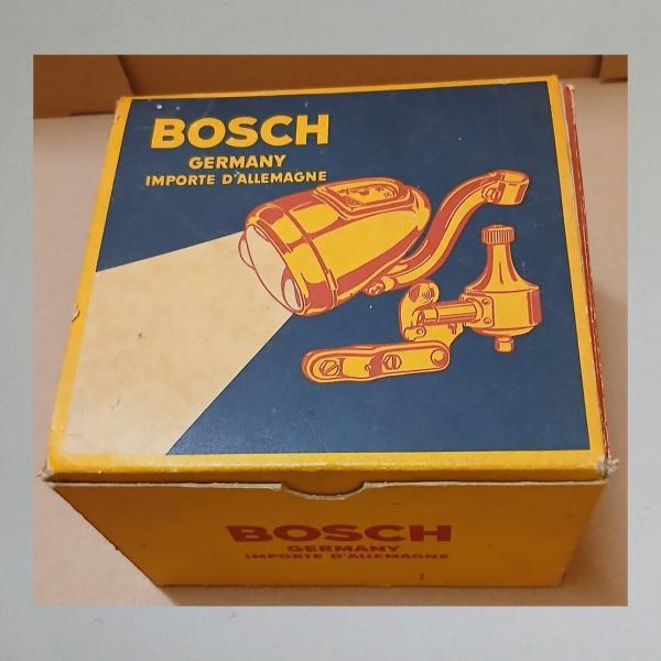 Scheinwerfer Bosch im originalen Karton OVP, vorbereitet für VDO Tacho