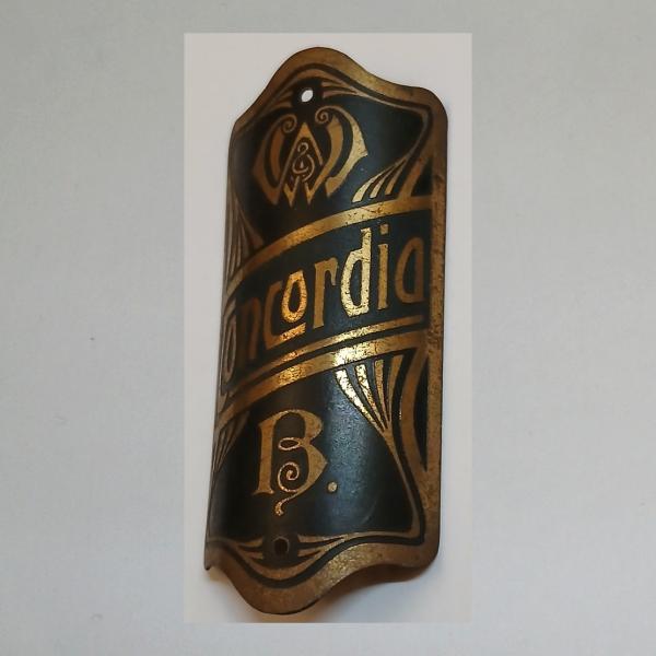 Preview: Steuerkopfschild für Concordia Bielefeld Fahrrad