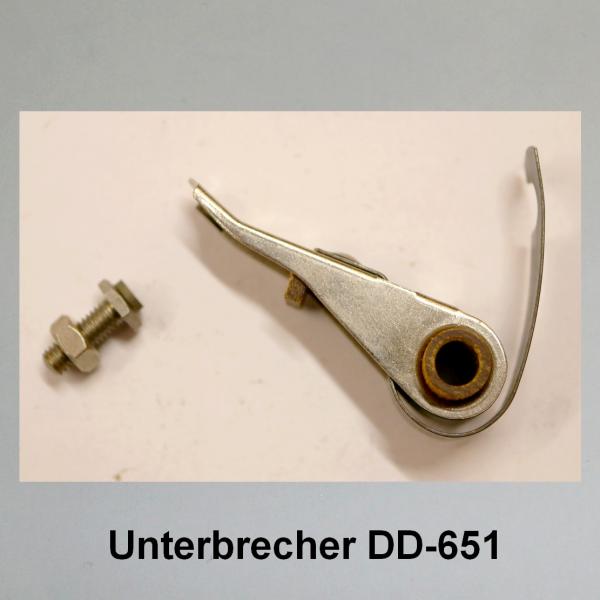 Unterbecher/ Zündkontakte/ Zündunterbrecher: Typ "Doduco 651"---Orig. NEU---Zündapp KS750/ BMW R75 (Noris)