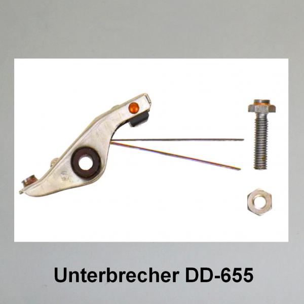 Unterbecher/ Zündkontakte/ Zündunterbrecher: Typ "Doduco 655"---Orig. NEU---