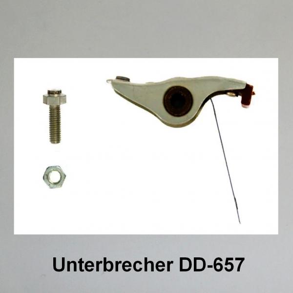 Unterbecher/ Zündkontakte/ Zündunterbrecher: Typ "DD-657"---Repro---