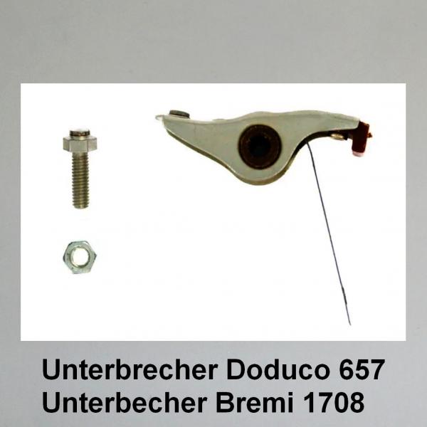 Unterbecher/ Zündkontakte/ Zündunterbrecher: Typ "Doduco 657"---Orig. NEU---Bosch---