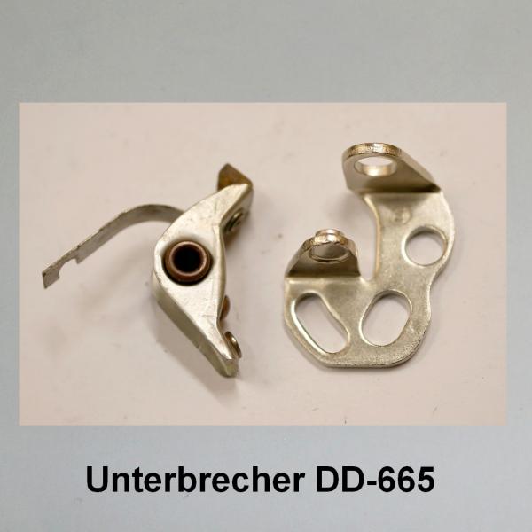 Unterbecher/ Zündkontakte/ Zündunterbrecher: Typ "DD-665"---Orig. NEU von Doduco---