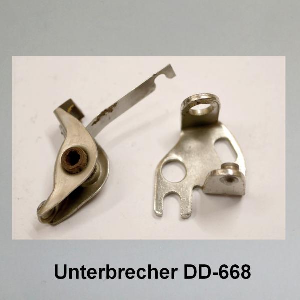 Unterbecher/ Zündkontakte/ Zündunterbrecher: Typ "Doduco 668"---Orig. NEU---