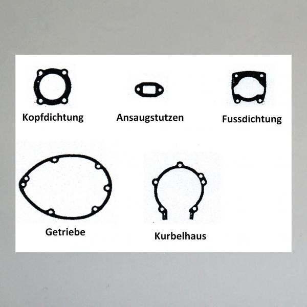 Dichtungssatz/ Motordichtungen/ Motordichtsatz für Adler M 125