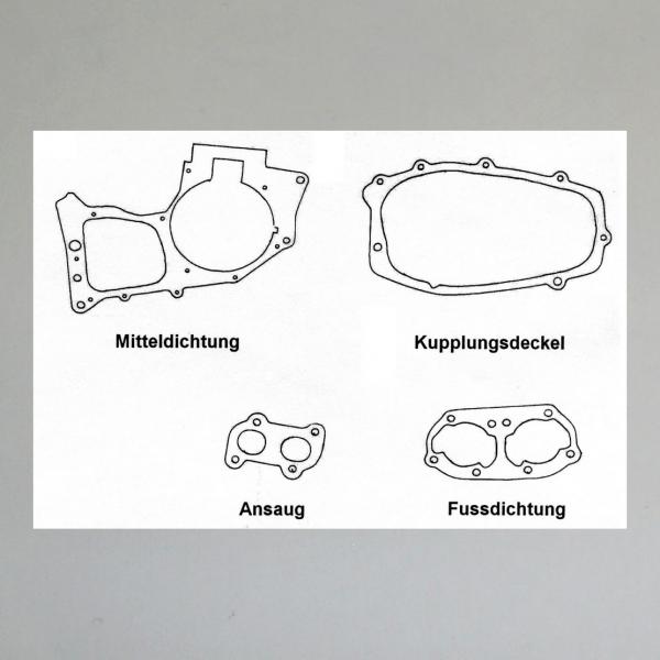 Dichtungssatz/ Motordichtungen/ Motordichtsatz für Jawa 350, 80erJahre