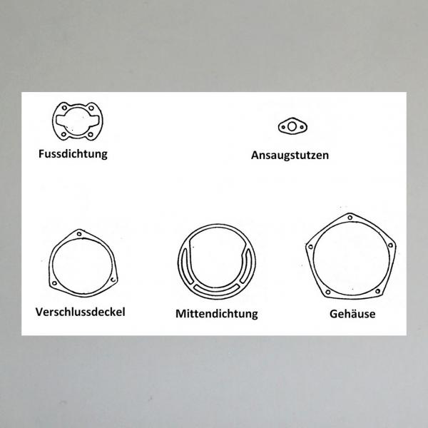 Dichtungssatz/ Motordichtungen/ Motordichtsatz für Sachs 502