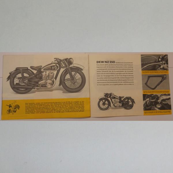 Preview: DKW Prospekt Programm 1939, diverse Modelle, Nachdruck Archiv Verlag (1988)