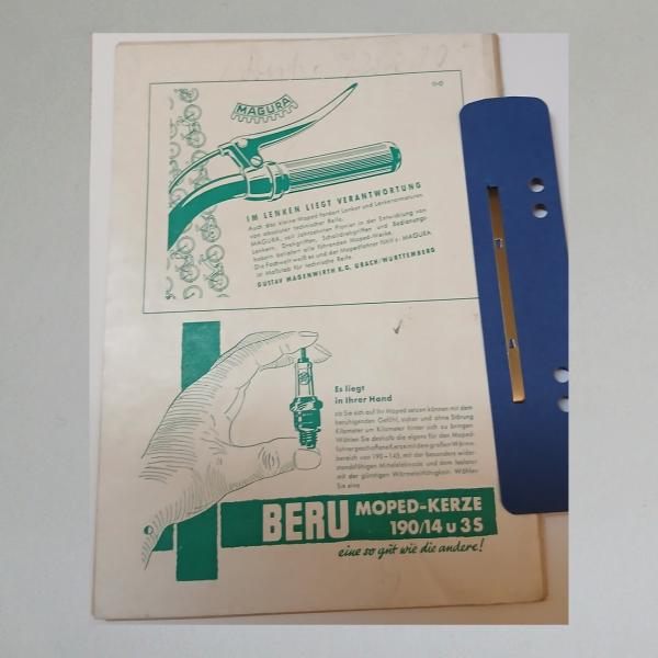 Preview: Heft Das Moped und die Kleinmotorisierung 10/1959