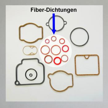 Aufpreis: Zusätzliche Dichtungen/ Reserve-Dichtsatz (Fiber-Ringe)
