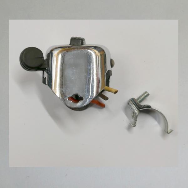 Hella Abblendschalter mit Hupenknopf Typ 41/13, 50er bis 70er Jahre---Ori. Gebraucht---