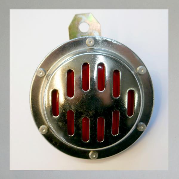 Hupe/ Horn für Motorräder, 12 Volt Gleichstrom---Nachbau---