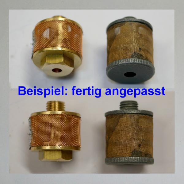 Filtereinsatz, Benzinfilter (IF-0)---Ersatzfilter für AW, Frankfurter Modell, Everbest, usw---M8x1