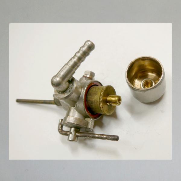 Everbest Messing Benzinhahn, vernickelt, für BMW R12, R17 u.Ä.---FABRIKNEU und original!---