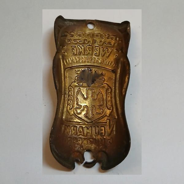 Preview: Steuerkopfschild für Express Fahrrad Neumarkt bei Nürnberg Nr. 7